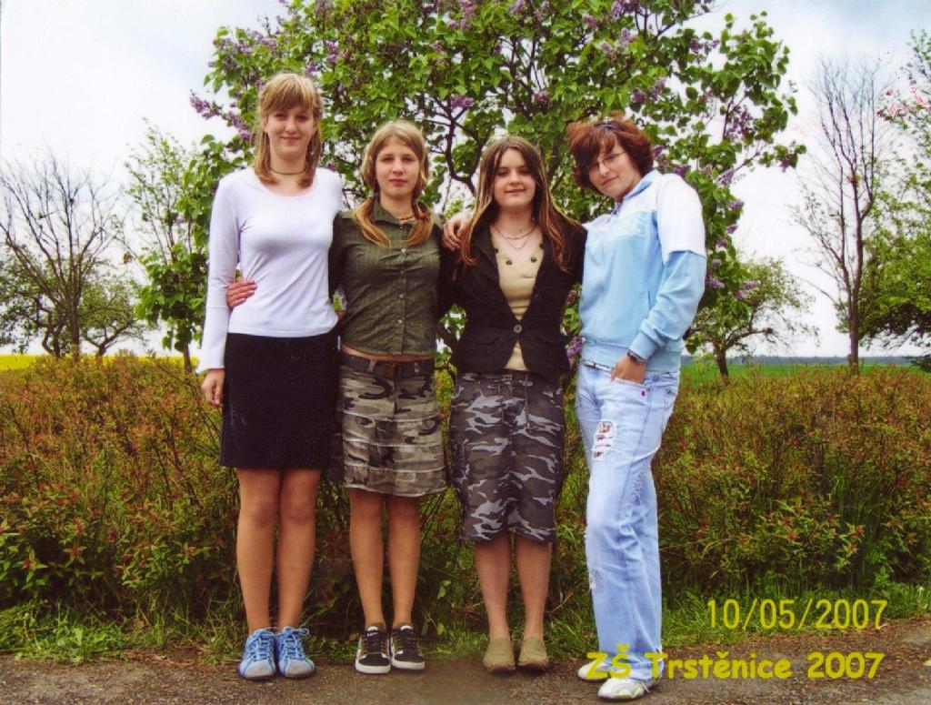 Markéta, Nikča, Dana, Lenka..2007
