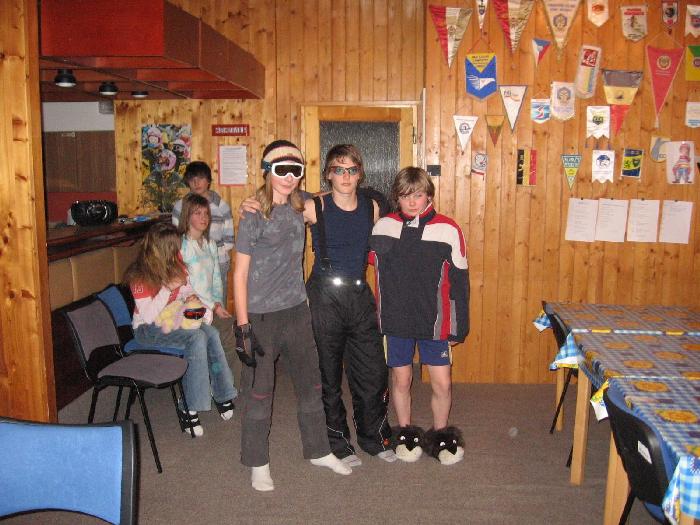 Standa, Petr, Patrik...na lyžáku